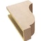 Ekena Millwork 5"W x 10"D x 15"H Classic Van Buren Rough Cedar Woodgrain TimberThane Corbel, Primed Tan CORUR05X10X15VANRCPR - alternate 6